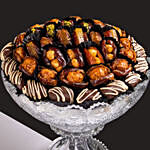 Ramadan Special Assorted Dates Glass Tray