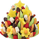 Refreshing Mixed Chocolate Dipped Fruits Arrangement