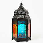 Happy Ramadan Iron Moroccan Lantern