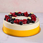 500 grams Eggless Vanilla Berry Cake For Anniversary