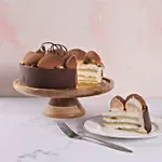 500 grams Tiramisu Cake For Birthday