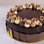 1 Kg Eggless Chocolate Hazelnut Cake For Birthday