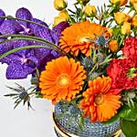 Blissful Mixed Flowers Vase Arrangement