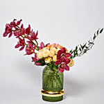 Exquisite Mixed Flower Vase Arrangement