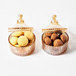 Decoratives Jars With Cookies