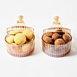 Decoratives Jars With Cookies