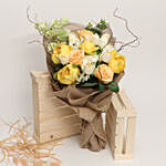 Alluring Artificial Mixed Flowers Bouquet
