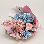Appealing Artificial Mixed Flowers Bouquet