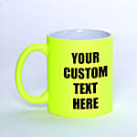 Personalized matte Neon Mug