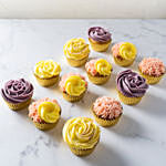 Set Of 18 Flavourful Cupcakes