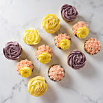 Set Of 18 Flavourful Cupcakes