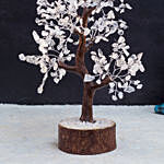 White Agate Stone Handcrafted Wishing Tree
