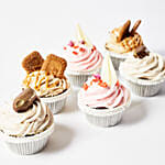 Assorted Cup Cakes 6 Pcs