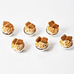 Lotus Biscoff Cup Cakes 6 Pcs