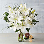 Elegance of Lilies Arrangement