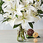 Elegance of Lilies Arrangement