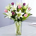 Medley Of Lilies and Tulips