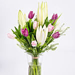 Medley Of Lilies and Tulips