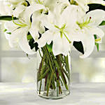 Serene Arranagement of White  Lilies