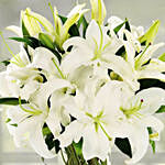 Serene Arranagement of White  Lilies
