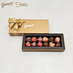 12 Bonbons Garrett Gold Gift Box No Nuts