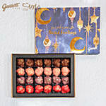 24 Bonbons Garrett Gold Blessed Greetings Gift Box No Nuts Selection