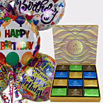 Birthday Balloons and Godiva Chocolates