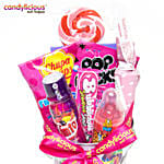 Candylicious Bucket Tin Candy Print Gift Pack