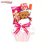 Candylicious Cupcake Wooden Pink Gift Pack
