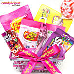 Candylicious Mini Basket Pink Gift Pack