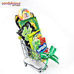 Candylicious Mini Trolley Green Gift Pack