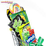 Candylicious Mini Trolley Green Gift Pack