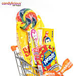 Candylicious Mini Trolley Orange Gift Pack