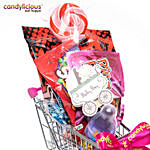Candylicious Mini Trolley Pink Gift Pack