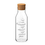 Engraved Name Glass Bottle