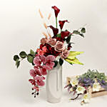 Exquisite Artificial Mixed Flowers Arrangement