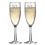 Engraved Anniversary Special Wine Glass