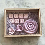 Miss You Rose Soaps Wooden Box