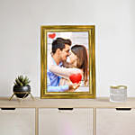 Personalised Gold Photo Frame