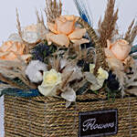 Delightful Mixed Flowers In Beautiful Basket