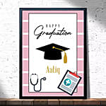 Happy Graduation Personalised Text Frame