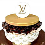Louis Vuitton Cake Chocolate