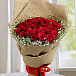 50 Red Rose Bunch