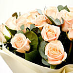 Peach Love 20 Rose Bouquet