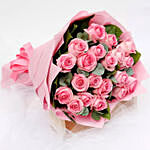 Ravishing Bouquet of 20 Pink Rose