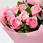 Ravishing Bouquet of 30 Pink Roses
