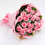 Ravishing Bouquet of 30 Pink Roses