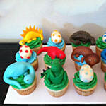 Dinosaur Cupcakes Set of 12