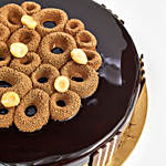 Crunchy Chocolate Hazelnut Eggless Cake- Half Kg