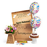 Personalised Birhday Wishes With Florals